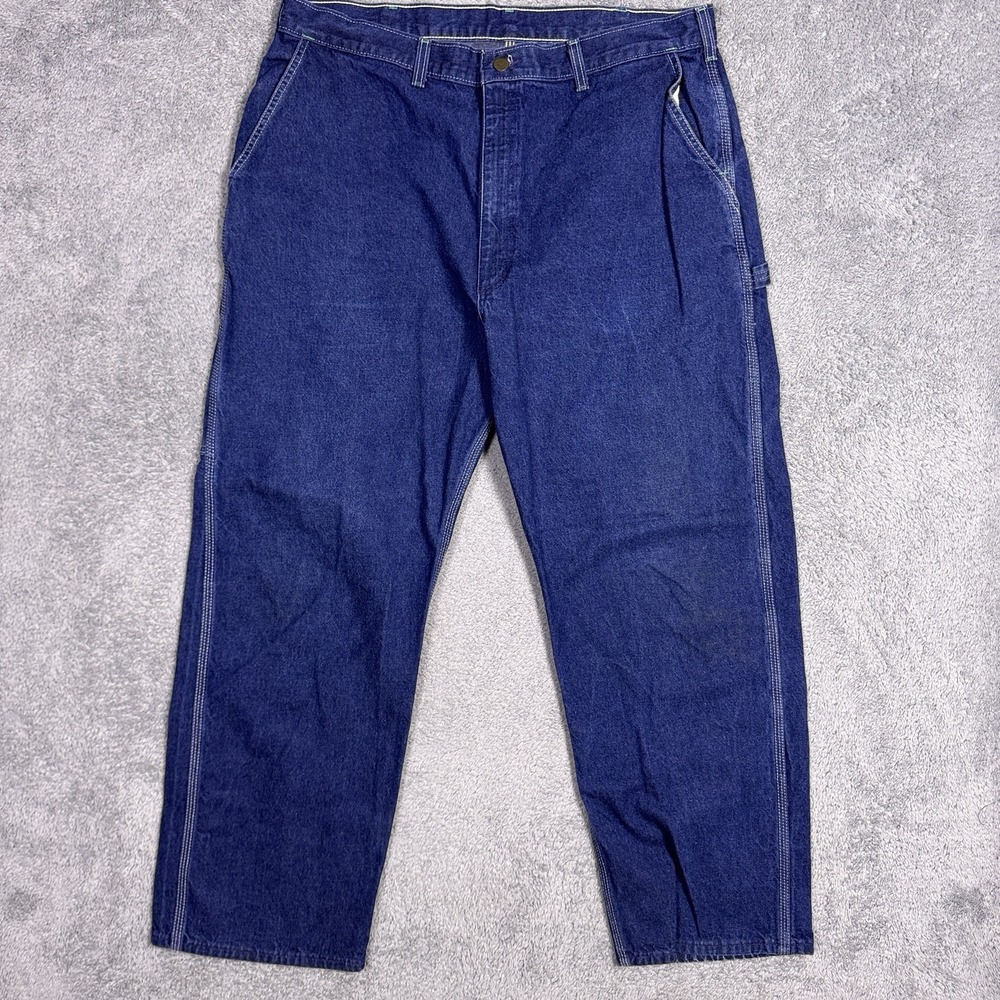 OshKosh B'Gosh Jeans Mens 36x28 USA Made Carpenter Sanforized Union Workwear